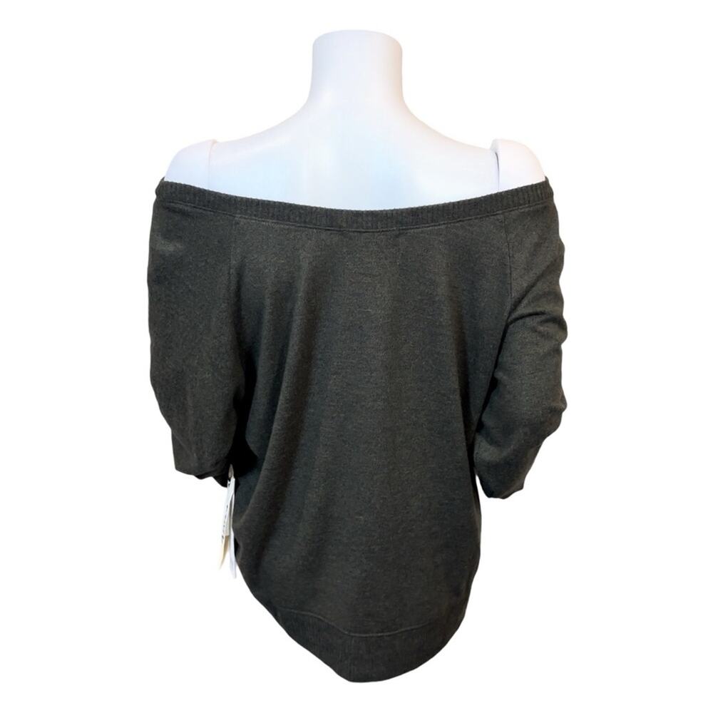 #T70 Nation LTD Raglan Off the Shoulder Sweater SZ M $98 - Picture 9 of 14